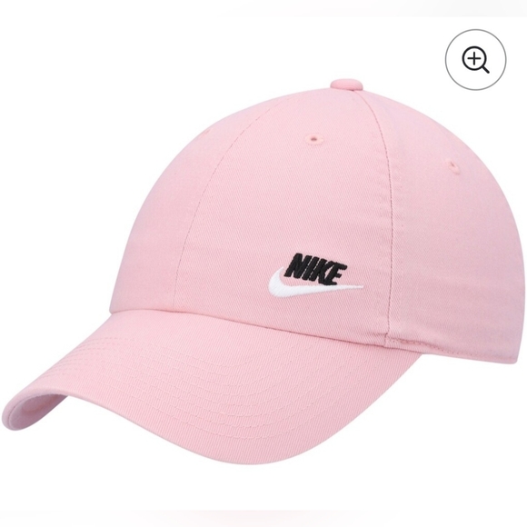 Nike Accessories - Nike Pink Embroidered Swoosh Cap NWT